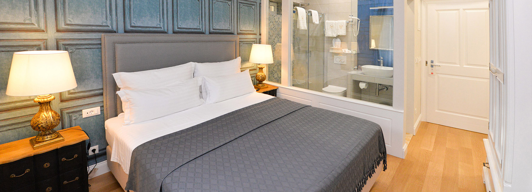 The Duke Luxury rooms in Split - Located on a calm street steps away from the city center, The Duke Split - luxury rooms for rent in the city center of Split Split